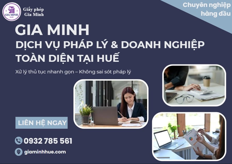 Công ty cung cấp dịch vụ kế toán thuế tại Huế