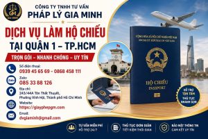 Dịch Vụ Làm Hộ Chiếu Tại Quận 1 TPHCM Trọn Gói