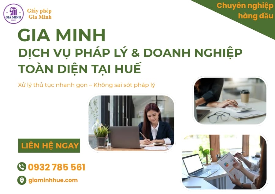 Dịch vụ lập báo cáo thuế tiệm cầm đồ tại Huế