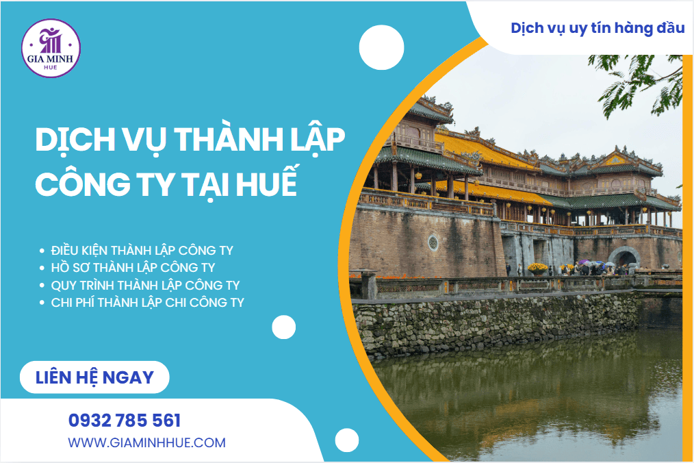 Dịch vụ thành lập công ty hợp danh tại Huế