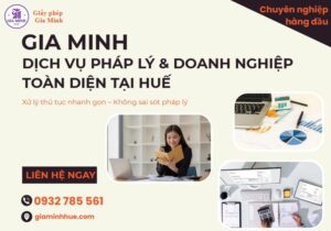 Dịch vụ thành lập công ty thực phẩm hữu cơ tại Huế