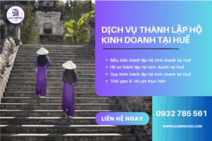 Dịch vụ thành lập hộ kinh doanh tại Huế