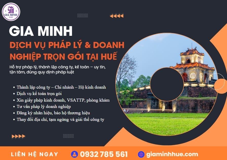 Học kế toán dịch vụ hành chính doanh nghiệp tại Huế