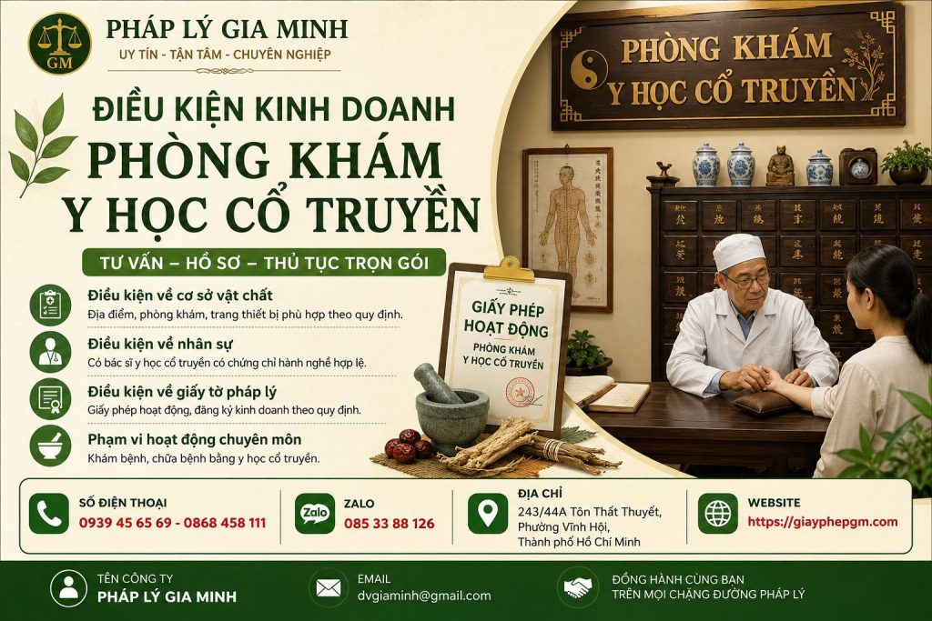 Điều Kiện Kinh Doanh Phòng Khám Y Học Cổ Truyền
