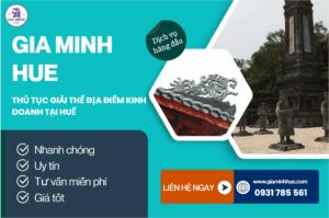 Thủ tục giải thể địa điểm kinh doanh tại Huế chi tiết.