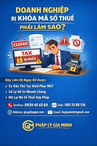 chi phí mở lại mã số thuế