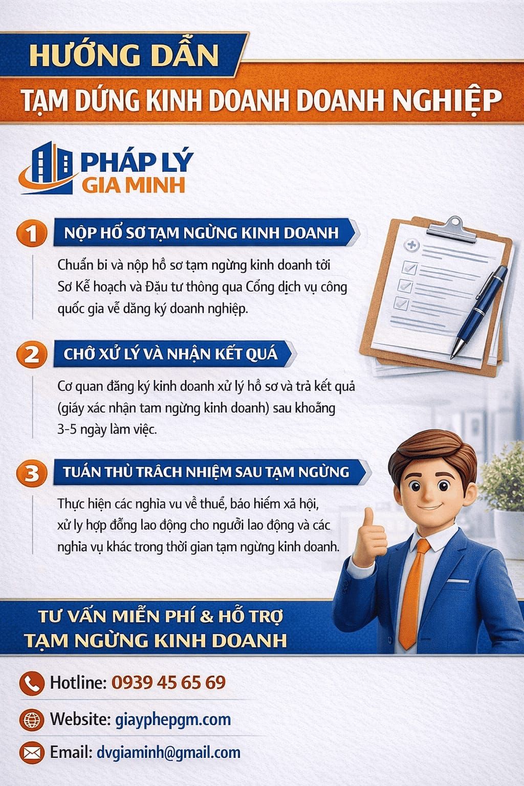 dịch vụ tạm ngừng doanh nghiệp