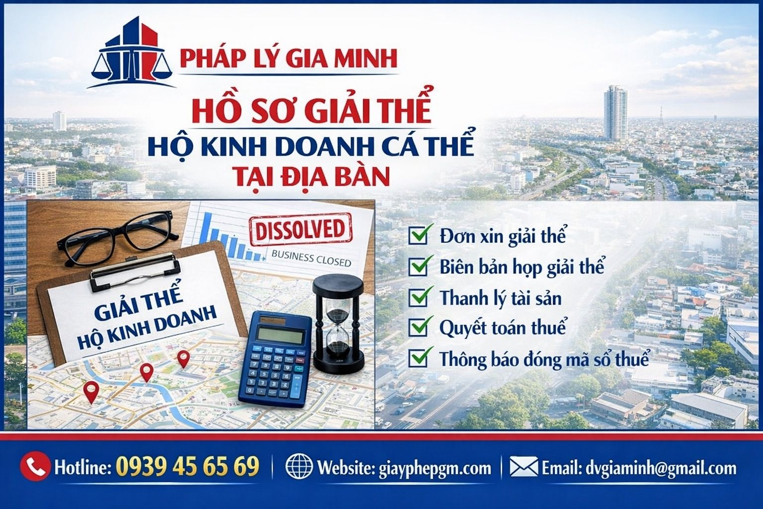 Hồ sơ giải thể công ty