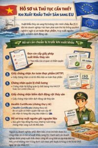 Kiểm soát chất lượng thủy sản trước khi xuất khẩu sang EU