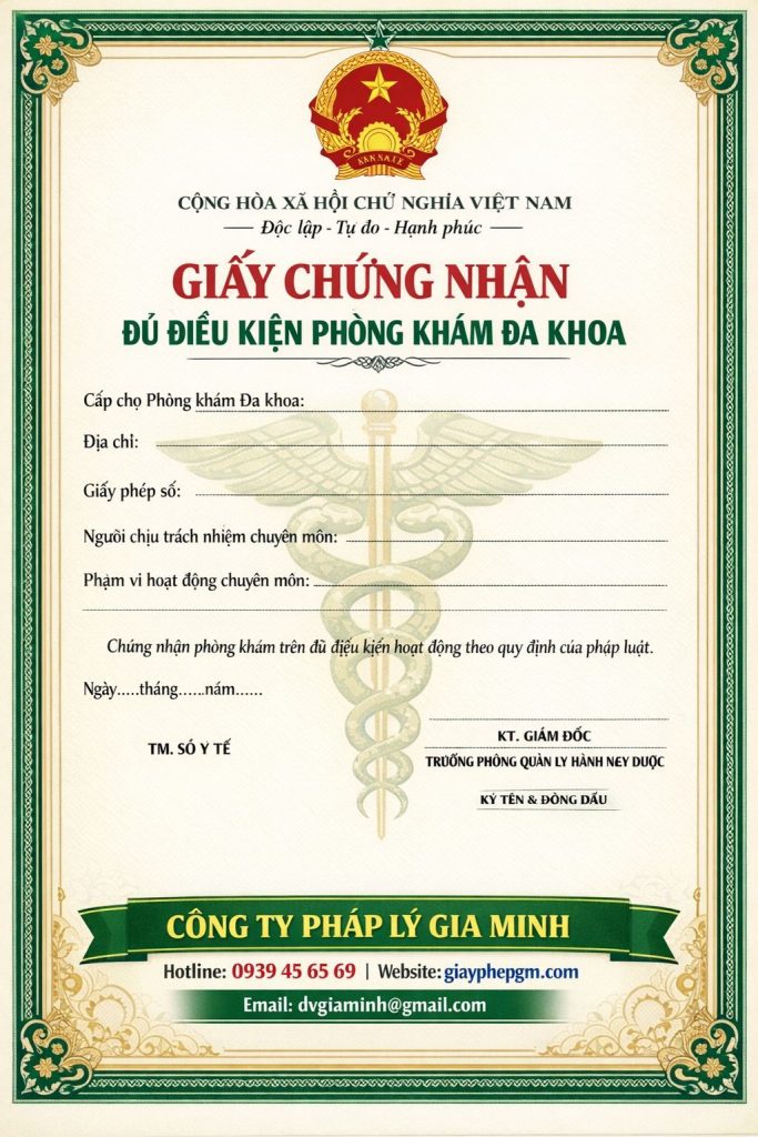 mở hộ kinh doanh phòng khám da liễu tại huế