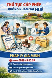 mở hộ kinh doanh phòng khám mắt tại huế