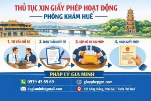 mở hộ kinh doanh phòng khám nhi khoa tại huế