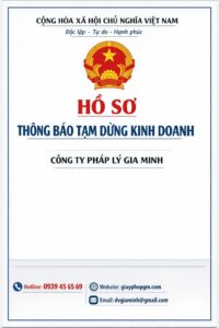 tạm ngừng kinh doanh chi nhánh công ty