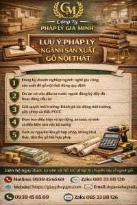 điều kiện an toàn lao động ngành sản xuất gỗ nội thất