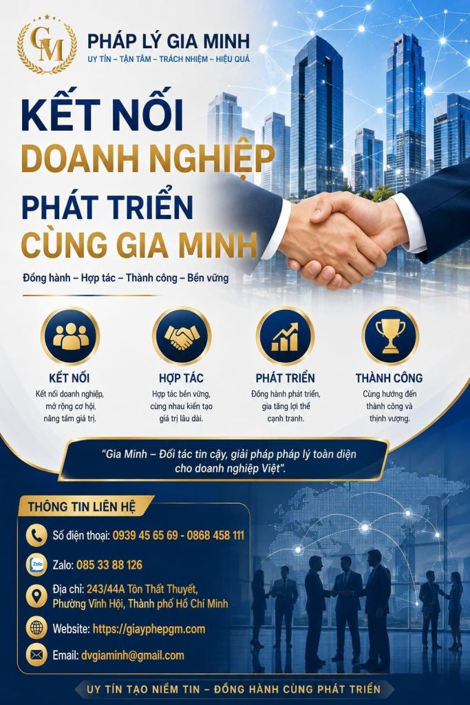 Kết nối doanh nghiệp phát triển cùng Gia Minh