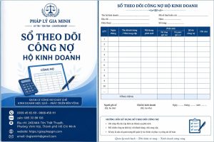 Mẫu sổ theo dõi công nợ hộ kinh doanh