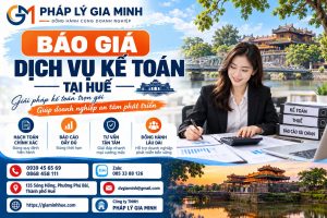 Báo giá dịch vụ kế toán tại Huế