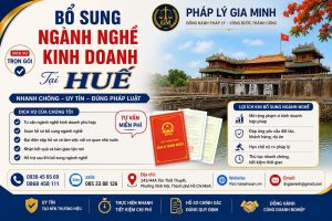 Bổ Sung Ngành Nghề Kinh Doanh Tại Huế