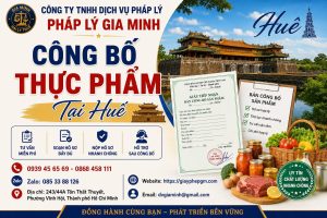Công Bố Thực Phẩm Tại Huế
