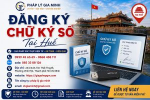 Đăng Ký Chữ Ký Số Tại Huế