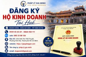 Đăng Ký Hộ Kinh Doanh Tại Huế