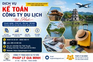 Dịch Vụ Kế Toán Công Ty Du Lịch Tại Huế