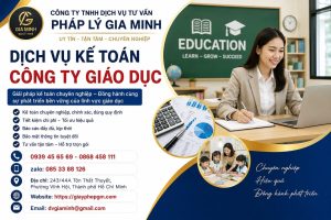 Dịch Vụ Kế Toán Công Ty Giáo Dục Tại Huế