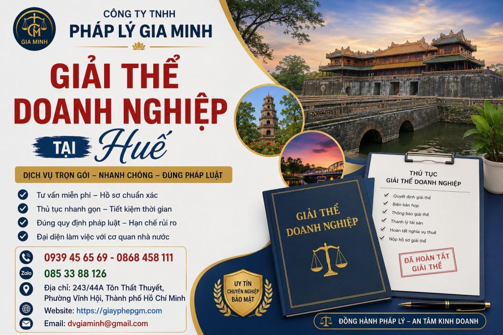 Giải Thể Doanh Nghiệp Tại Huế