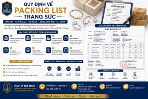 Quy định về Packing List trang sức