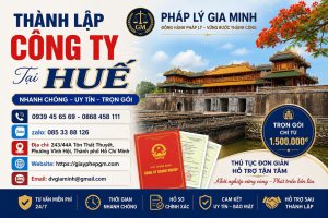 Thành Lập Công Ty Tại Huế