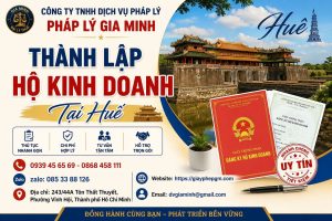 Thành Lập Hộ Kinh Doanh Tại Huế