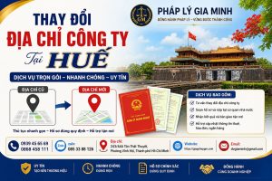 Thay Đổi Địa Chỉ Công Ty Tại Huế