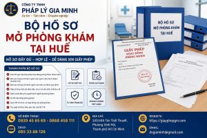Bộ hồ sơ mở phòng khám tại Huế
