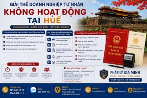 Giải thể doanh nghiệp tư nhân không hoạt động tại Huế