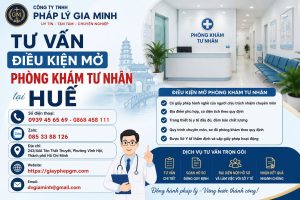 Tư vấn điều kiện mở phòng khám tư nhân tại Huế