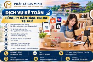 Dịch vụ kế toán công ty bán hàng online tại Huế