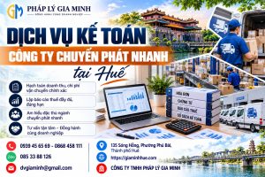Dịch vụ kế toán công ty chuyển phát nhanh tại Huế