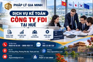 Dịch vụ kế toán công ty FDI tại Huế