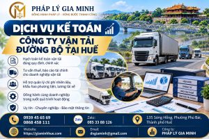 Dịch vụ kế toán công ty vận tải đường bộ tại Huế