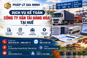 Dịch vụ kế toán công ty vận tải hàng hóa tại Huế