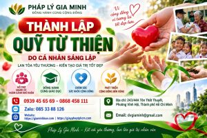 Thành lập quỹ từ thiện do cá nhân sáng lập